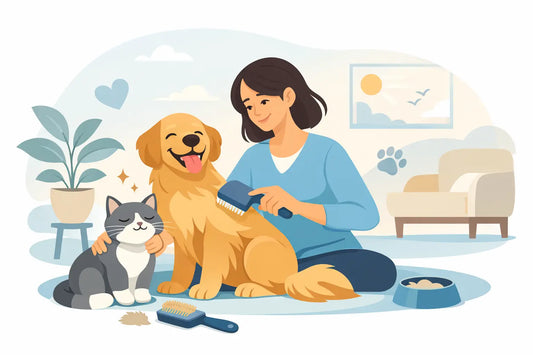 Stress Free Pet Brushing for Happier Homes